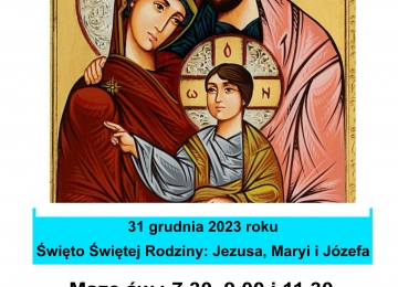 Święto Świętej Rodziny